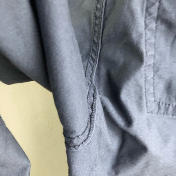 Caslon Retro Khaki Pants Style Wide Leg Mid Rise Casual Pants Gray Size 2 - Picture 4 of 16